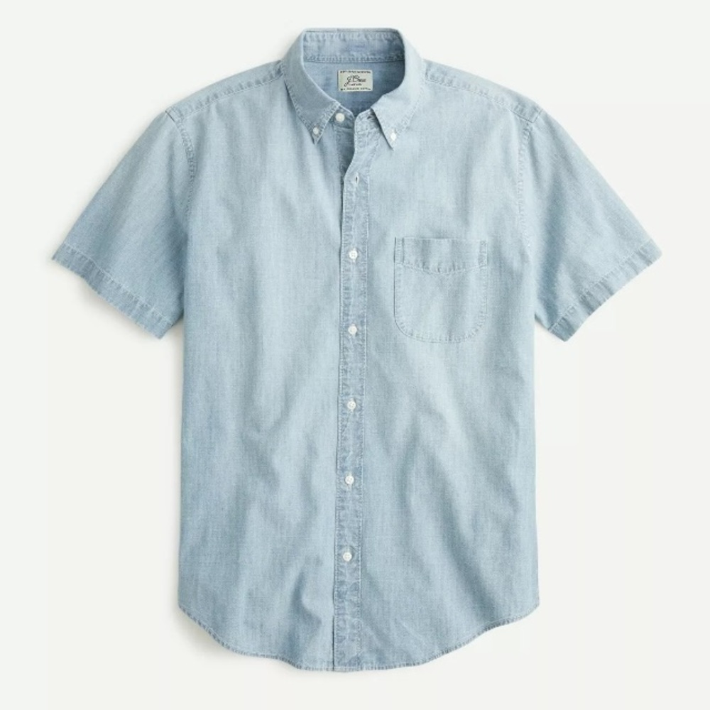 J. Crew chambray shirt short sleeve
